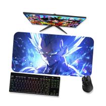 Mouse pad Dragon Ball Anime - Vegeta Blue 2 - Mousepad Gamer 90x40 80x40 60x40 70x30