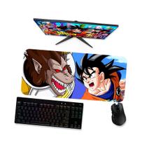 Mouse pad Dragon Ball Goku VS Vegeta Oozaro 1 - Mousepad Gamer 90x40 80x40 60x40 70x30