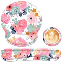 Mouse pad e teclado Wrist Rest G JGOO Ergonomic Pink