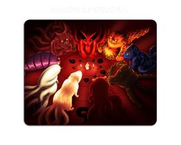 Mouse Pad Emborrachado Anime 024 Mouse Pad Emborrachado Anime 024