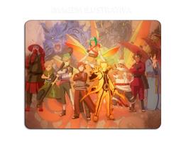 Mouse Pad Emborrachado Anime 034