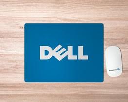 Mouse pad emborrachado dell azul