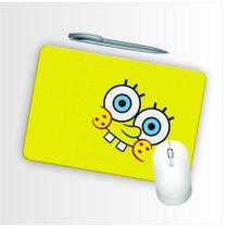 Mouse Pad Emborrachado Personalizado Bob Esponja Carinha - Criative Gifts