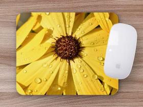 Mouse Pad Emborrachado Personalizado Coleção Estampas Flores Floral