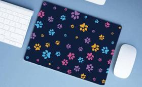 Mouse Pad Emborrachado Personalizado Dog Pet Cachorro Cão, 40x30