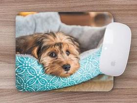Mouse Pad Emborrachado Personalizado Dog Pet Cachorro Cão Mouse Pad Emborrachado Personalizado Dog Pet Cachorro Cão