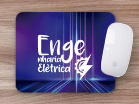 Mouse Pad Emborrachado Personalizado Engenharia Elétrica - Criative Gifts