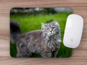 Mouse Pad Emborrachado Personalizado Gatos Cat Felino