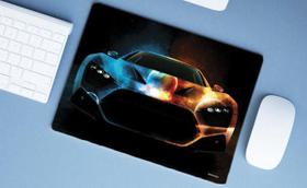 Mouse Pad Emborrachado Personalizado Grande Carro Tunado Tunnig Espaço Mouse Pad Emborrachado Personalizado Grande Carro Tunado Tunnig Espaço