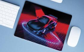 Mouse Pad Emborrachado Personalizado Grande Carro Tunado Tunnig Neon Vermelho Mouse Pad Emborrachado Personalizado Grande Carro Tunado Tunnig Neon Vermelho