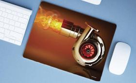 Mouse Pad Emborrachado Personalizado Grande Carro Tunado Tunnig Turbo Fire Mouse Pad Emborrachado Personalizado Grande Carro Tunado Tunnig Turbo Fire