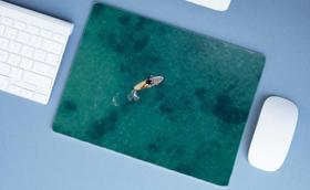 Mouse Pad Emborrachado Personalizado Grande Prancha no Mar Mouse Pad Emborrachado Personalizado Grande Prancha no Mar