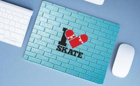 Mouse Pad Emborrachado Personalizado Grande Skate SK8 Skateboarding Mouse Pad Emborrachado Personalizado Grande Skate SK8 Skateboarding