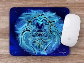 Mouse Pad Emborrachado Personalizado Leão