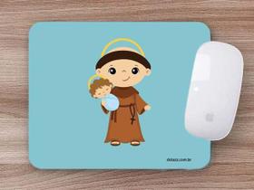 Mouse Pad Emborrachado Personalizado Santo Antônio