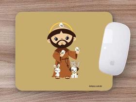 Mouse Pad Emborrachado Personalizado São Francisco de Assis