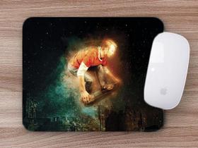 Mouse Pad Emborrachado Personalizado Skate Skatista Cidade Noite Mouse Pad Emborrachado Personalizado Skate Skatista Cidade Noite