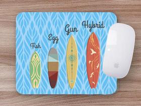 Mouse Pad Emborrachado Personalizado Surf Pranchas - Deluzz