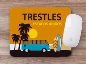 Mouse Pad Emborrachado Personalizado Surf Surfista Praia