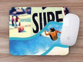 Mouse Pad Emborrachado Personalizado Surf Surfista Praia