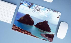 Mouse Pad Emborrachado Personalizado Viagens Trip Cidades, 40 x 30