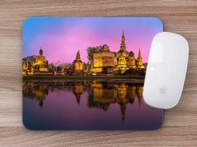 Mouse Pad Emborrachado Personalizado Viagens Trip Cidades