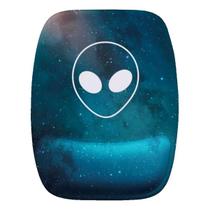 Mouse Pad Ergonomico Alien Branco Espaço Universo Mouse Pad Ergonomico Alien Branco Espaço Universo
