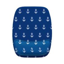 Mouse Pad Ergonomico Ancora Marinha Azul