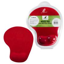Mouse Pad Ergonômico Apoio de Punho 20 x 24cm Vermelho Xcell Mouse Pad Ergonômico Apoio de Punho 20 x 24cm Vermelho Xcell