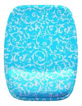Mouse Pad Ergonomico Azul Arabesco Claro