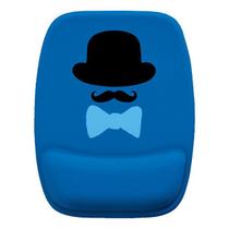 Mouse Pad Ergonomico Bigode Grosso Pai Azul Mouse Pad Ergonomico Bigode Grosso Pai Azul