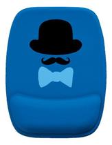 Mouse Pad Ergonomico Bigode Grosso Pai Azul Mouse Pad Ergonomico Bigode Grosso Pai Azul