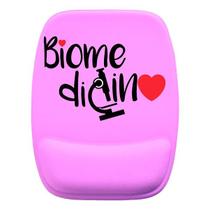 Mouse Pad Ergonomico Biomedicina Rosa