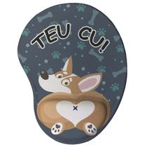 Mouse pad Ergonômico Cachorro Teu Cu Presente Criativo Mouse pad Ergonômico Cachorro Teu Cu Presente Criativo