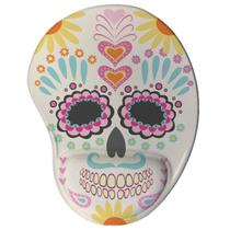Mouse Pad Ergonômico Caveira Mexicana Los Muertos Mouse Pad Ergonômico Caveira Mexicana Los Muertos