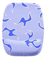 Mouse Pad Ergonomico Chamas Background Azul Mouse Pad Ergonomico Chamas Background Azul