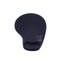 Mouse Pad Ergonômico com Apoio em Gel - Preto