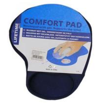 Mouse Pad Ergonomico Comfort Pad C/ Suporte de punho em Gel. Preto - 63911 - Comfort Pap