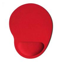 Mouse Pad Ergonômico Confort Com Apoio de Punho Silicone em Gel Antiderrapante Colorido