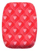 Mouse Pad Ergonomico Coração Diferente Bonito