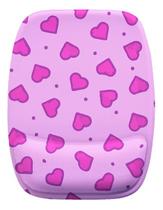 Mouse Pad Ergonomico Corações Roxo Bonito Mouse Pad Ergonomico Corações Roxo Bonito