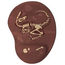 Mouse Pad Ergonômico Dinossauro Velociraptor Fóssil Mouse Pad Ergonômico Dinossauro Velociraptor Fóssil