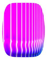 Mouse Pad Ergonomico Efeito Neon Rosa Roxo