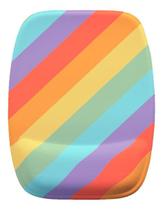 Mouse Pad Ergonomico Faixas Traços Colorido