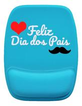 Mouse Pad Ergonomico Feliz Dia Dos Pais Bigode