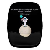 Mouse Pad Ergonomico Frase Primeiro Homem Na Lua Mouse Pad Ergonomico Frase Primeiro Homem Na Lua