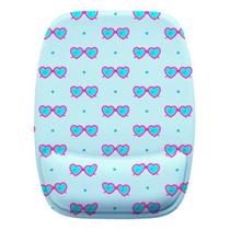 Mouse Pad Ergonomico Fundo Oculos Coração Fofo