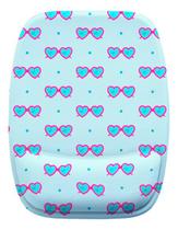 Mouse Pad Ergonomico Fundo Oculos Coração Fofo Mouse Pad Ergonomico Fundo Oculos Coração Fofo