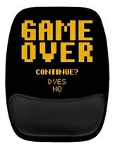 Mouse Pad Ergonomico Game Over Yes No