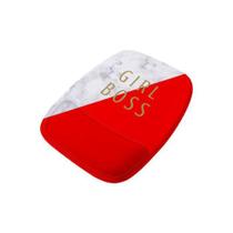 Mouse Pad Ergonomico Girl Boss Vermelho Mouse Pad Ergonomico Girl Boss Vermelho